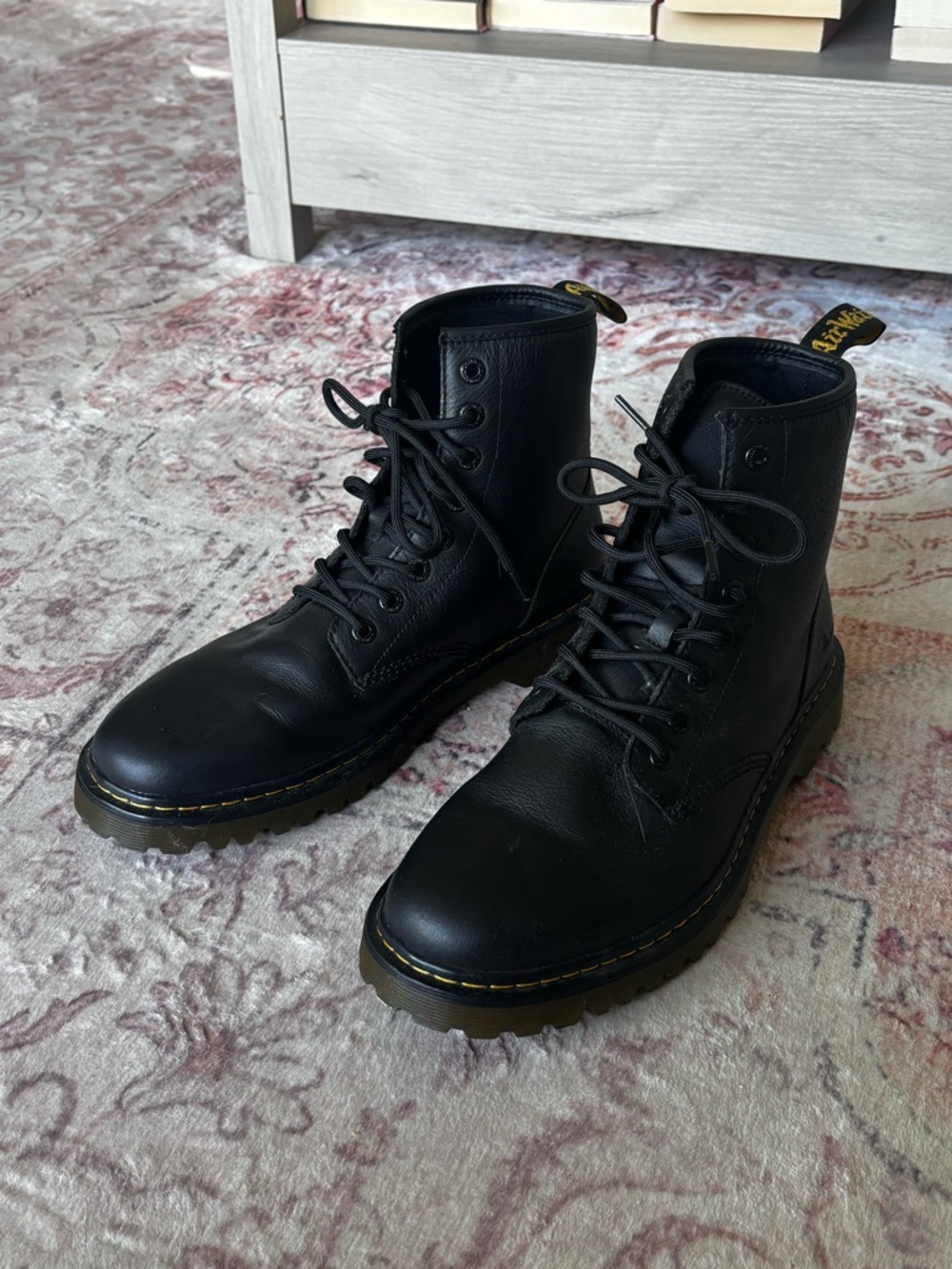 Men’s Doc Martens Black Leather Boots